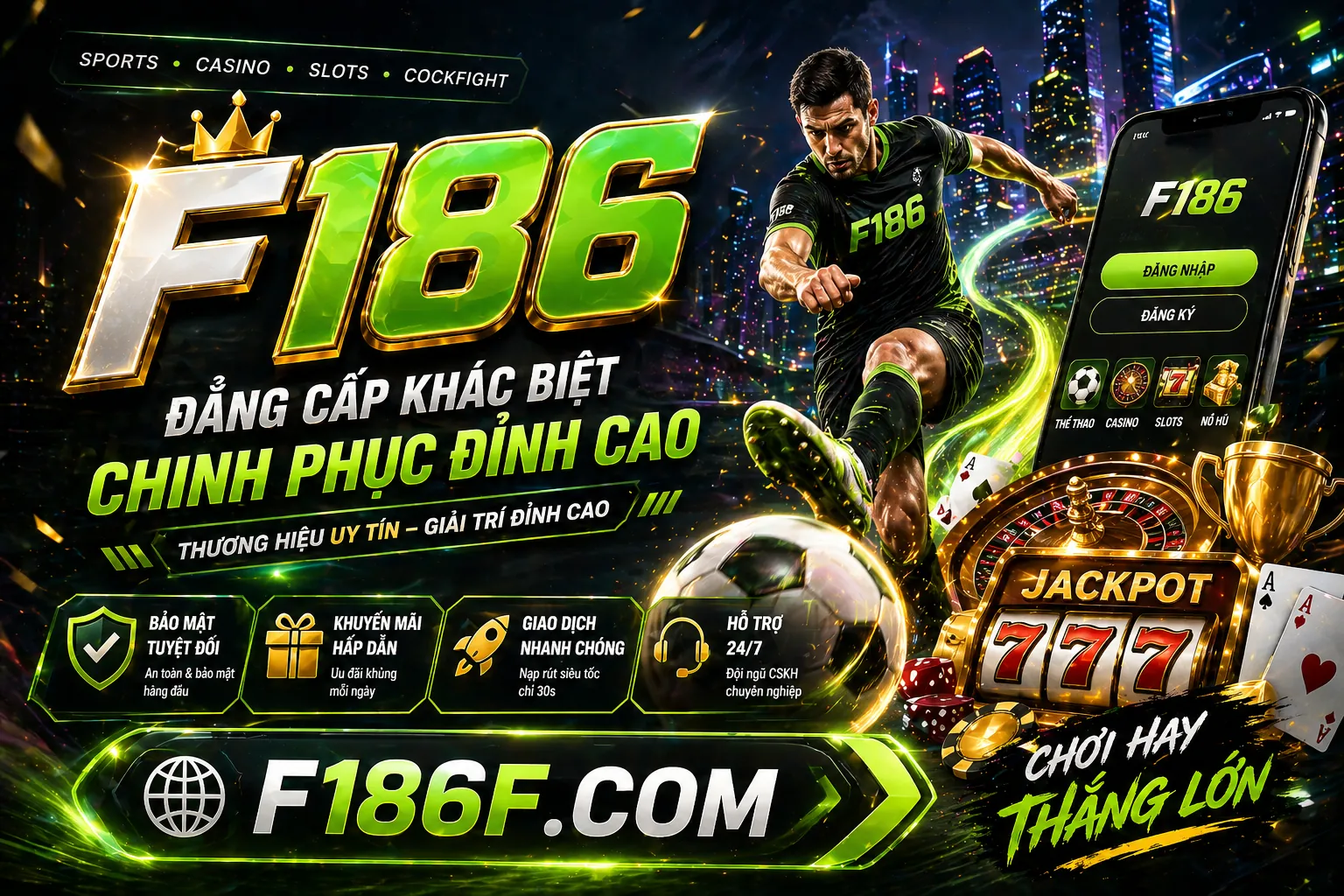 Sân vận động bóng đá với ánh đèn rực rỡ và logo uuu888 casino